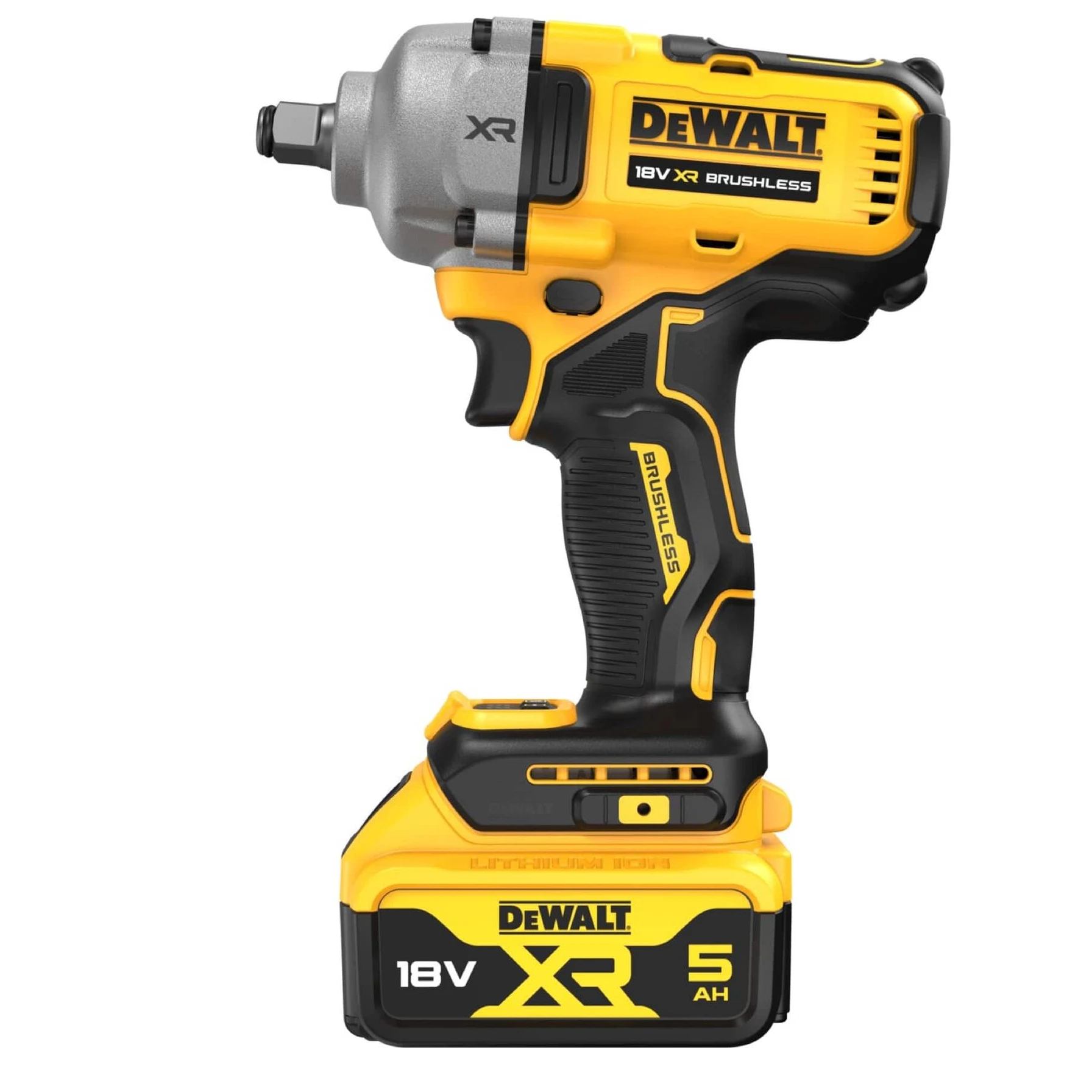 DeWalt 1/2" Impact Wrench W/Batteries & Charger, DCF891P2T-GB (18 V)