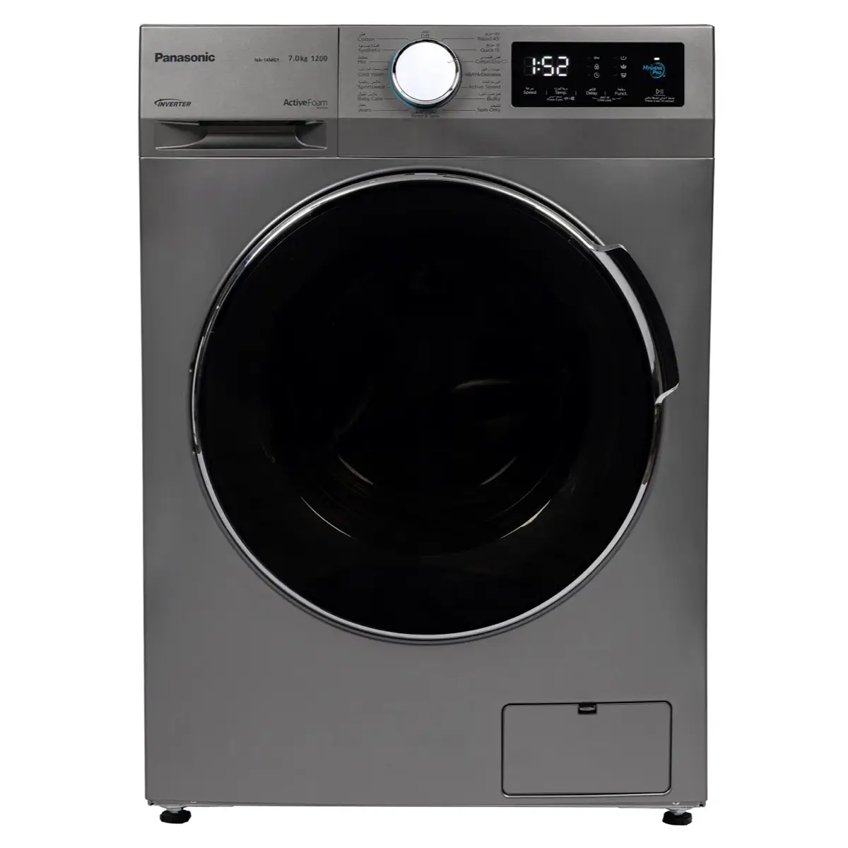Panasonic Freestanding 7 Kg Front Load Washing Machine, NA-14MG1LAE (1200 RPM)