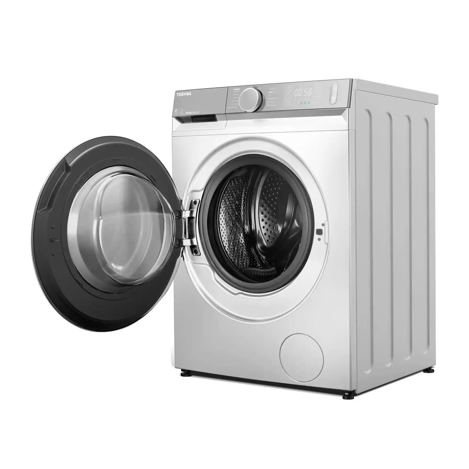 Toshiba 10 Kg Freestanding Front Load Washer Dryer, TWD-BM110GF4B(WS) (7 kg Dry, 1400 rpm)