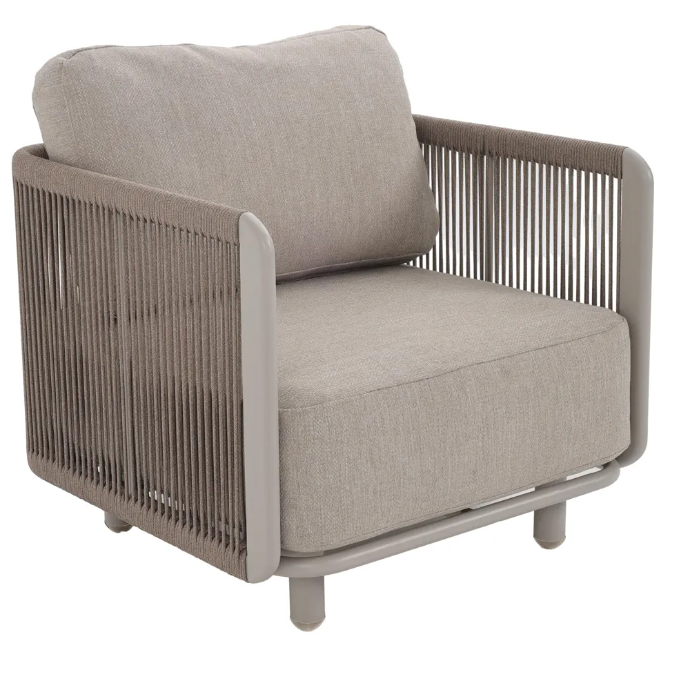 Alberta 5-Seater Aluminum Sofa Set (217 x 73 x 65 cm)