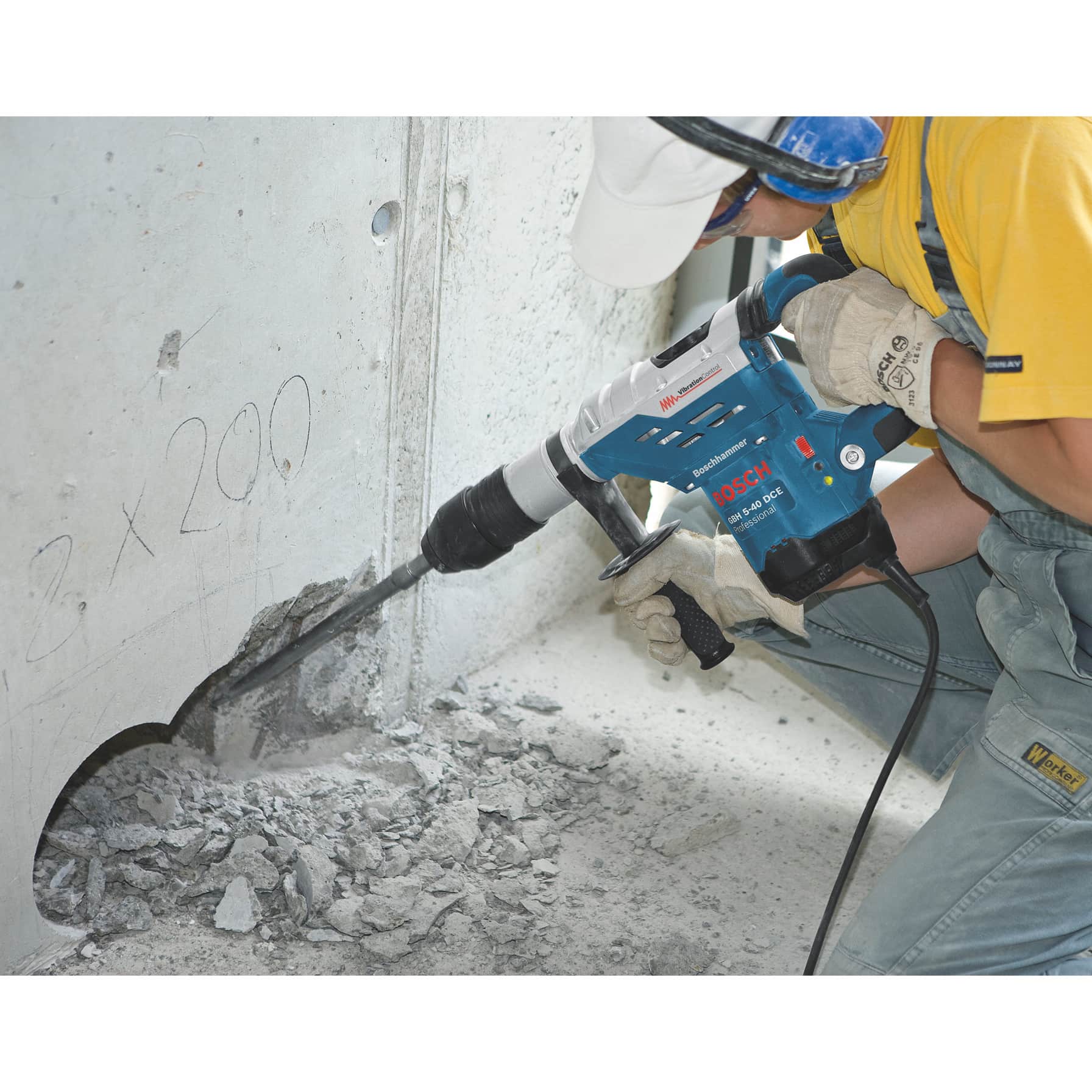 Bosch Professional Rotary Hammer W/ SDS Max, GBH 5-40 DCE (1150 W)