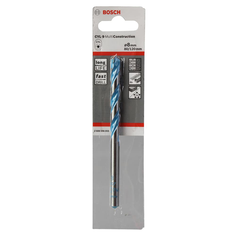 Bosch CYL9 Multi-Construction Drill Bit (8 x 120 mm)