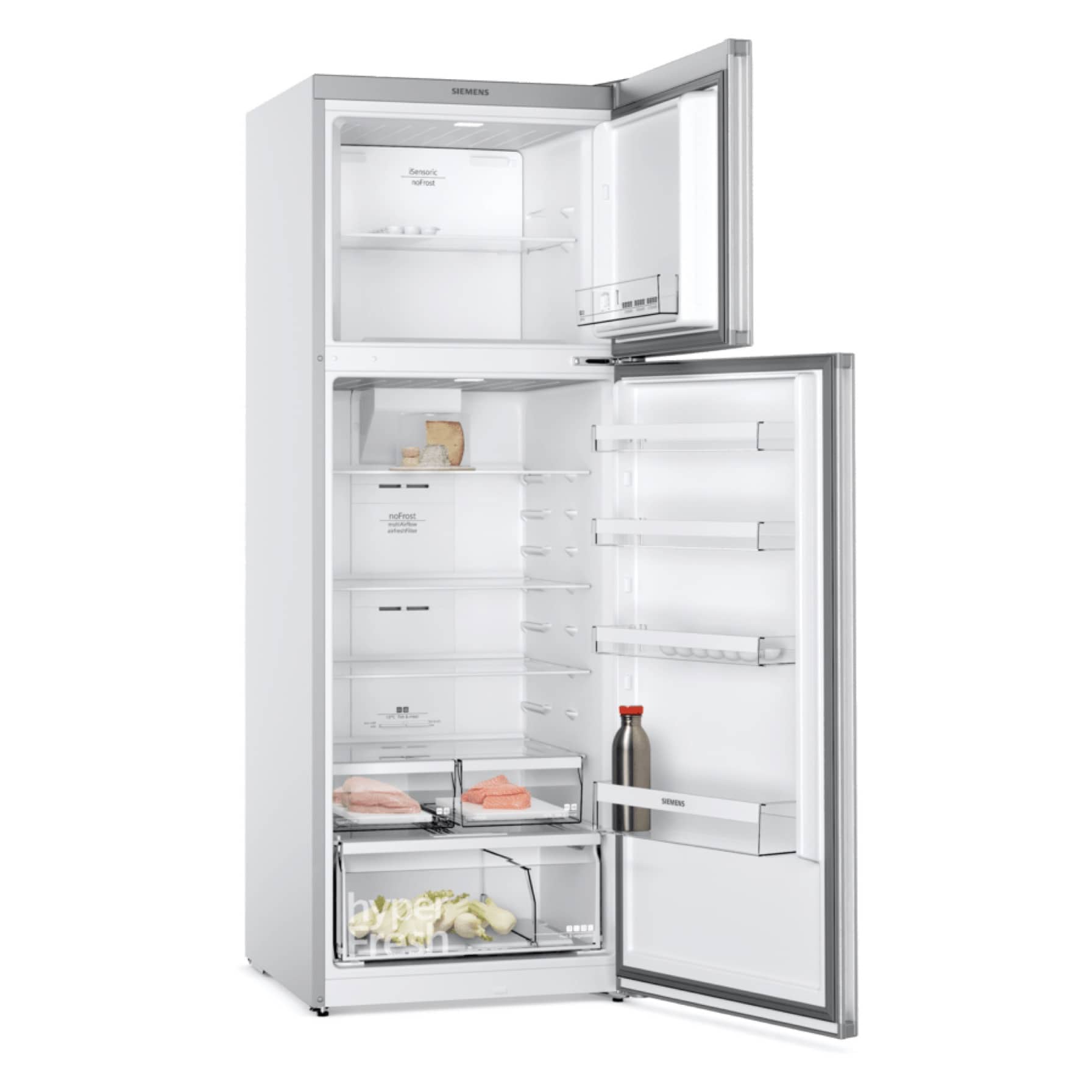 Siemens Freestanding Top Mount Refrigerator, KD56NXL30M (563 L)