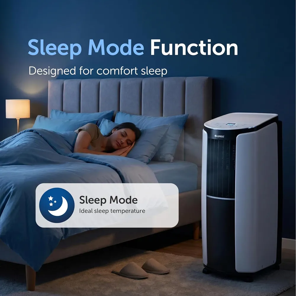 Gree Portable Air Conditioner, R410A Cmatic-S12C1 (1 Ton)
