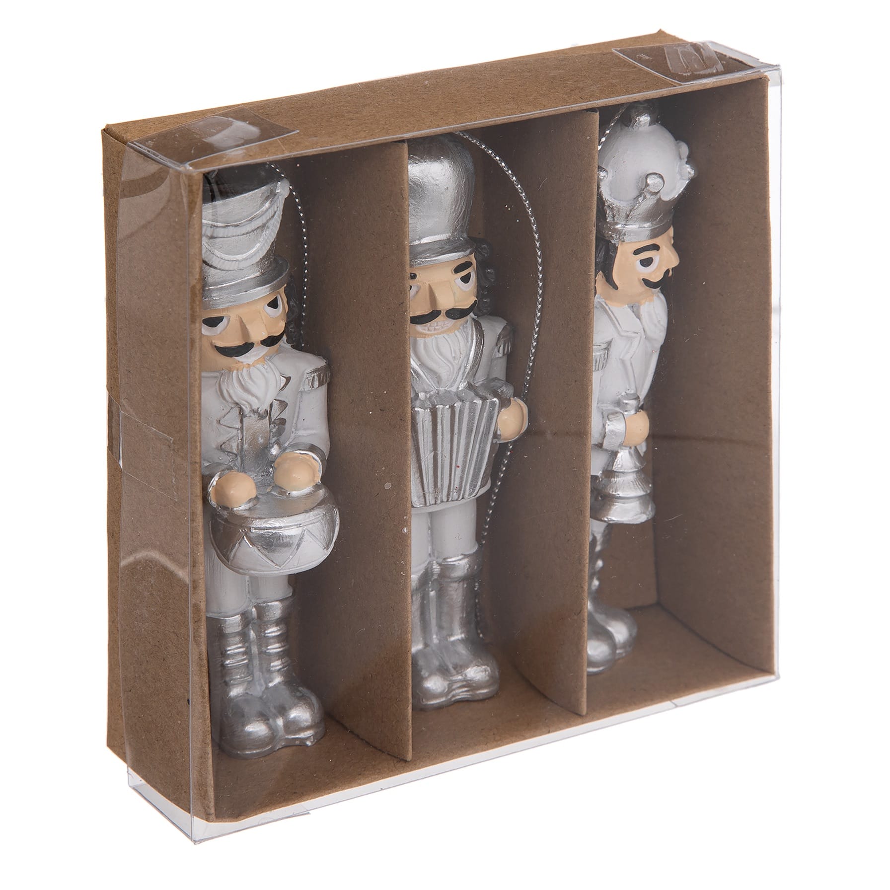 Atmosphera Polar Breath Polyresin Nutcracker Set (11 x 3.8 x 11.5 cm, 3 Pc.)