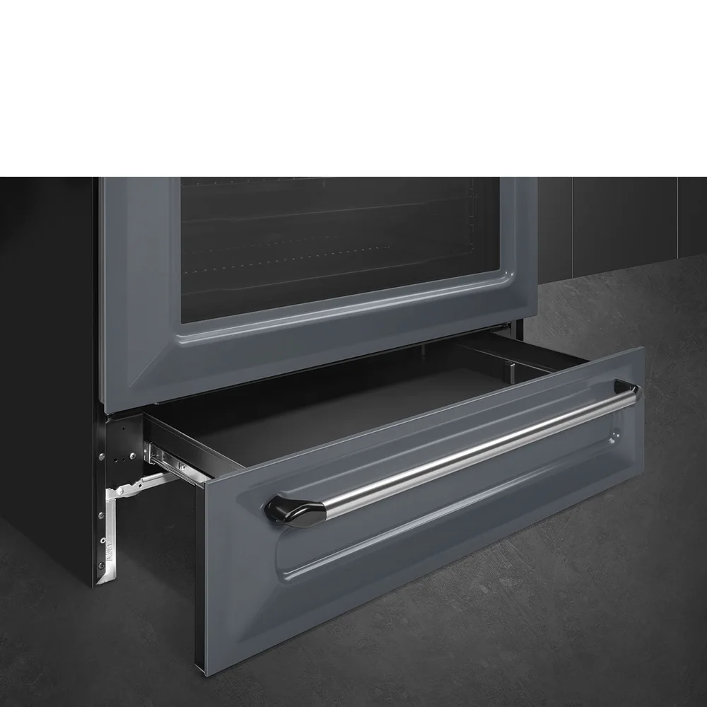 Smeg Victoria Aesthetic Free Standing 5-Zone Induction Cooker W/Electric Oven, TR90IGR2 (60 x 90 x 90 cm)