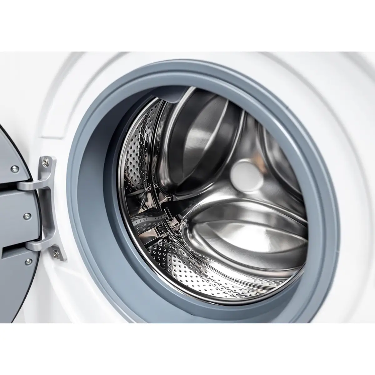 Midea 8 Kg Feestanding Front Load Washer, MF110W80B/W-GCC (White, 1400 rpm)