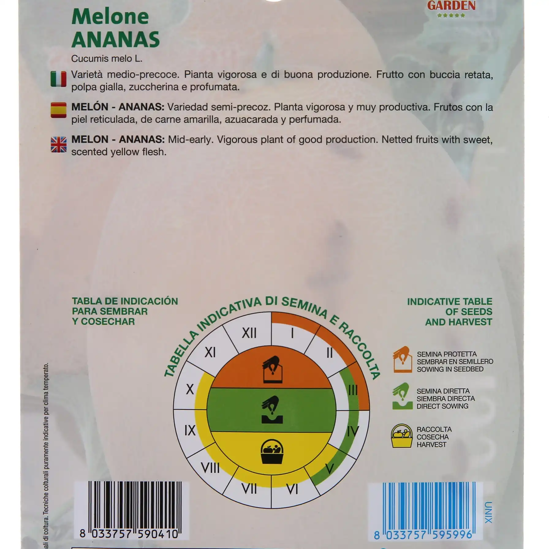 Royal Seeds Ananas Melon Seed Pack (4 g)