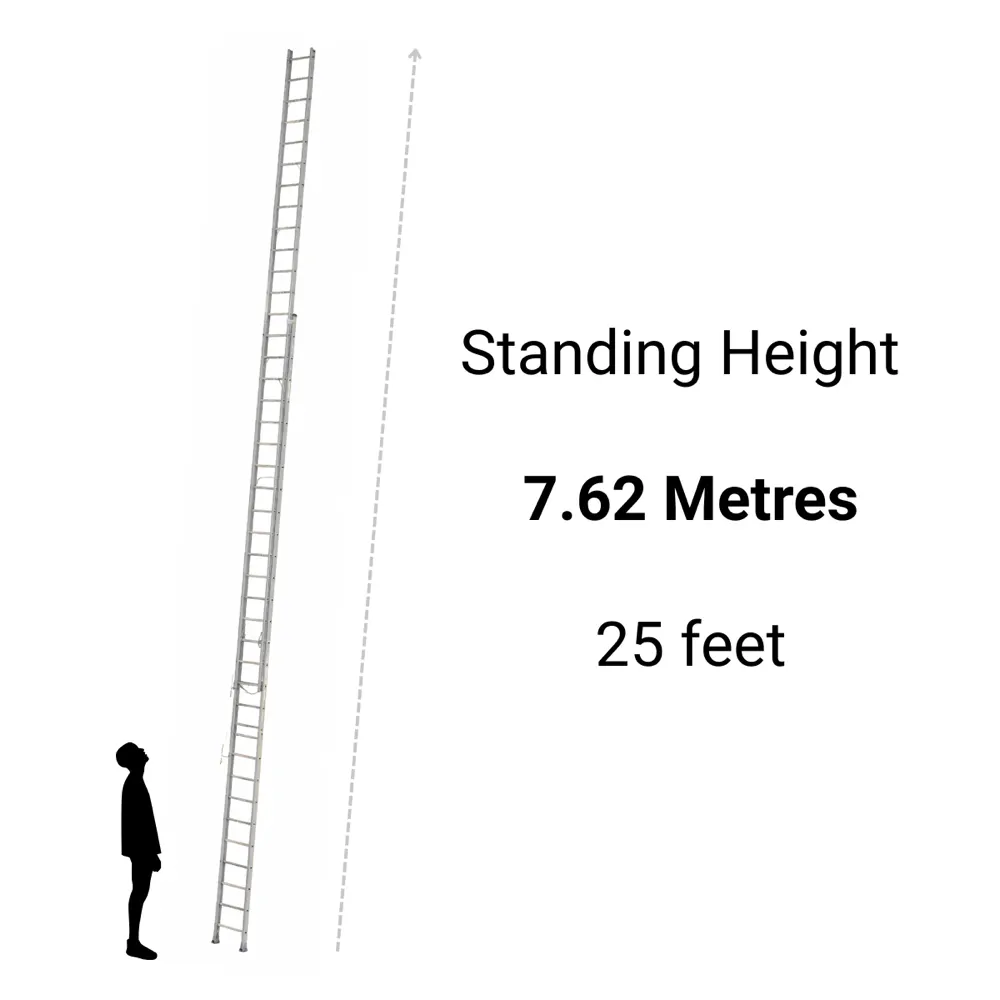 Liberti Aluminium Extension Ladder (7.62 m)