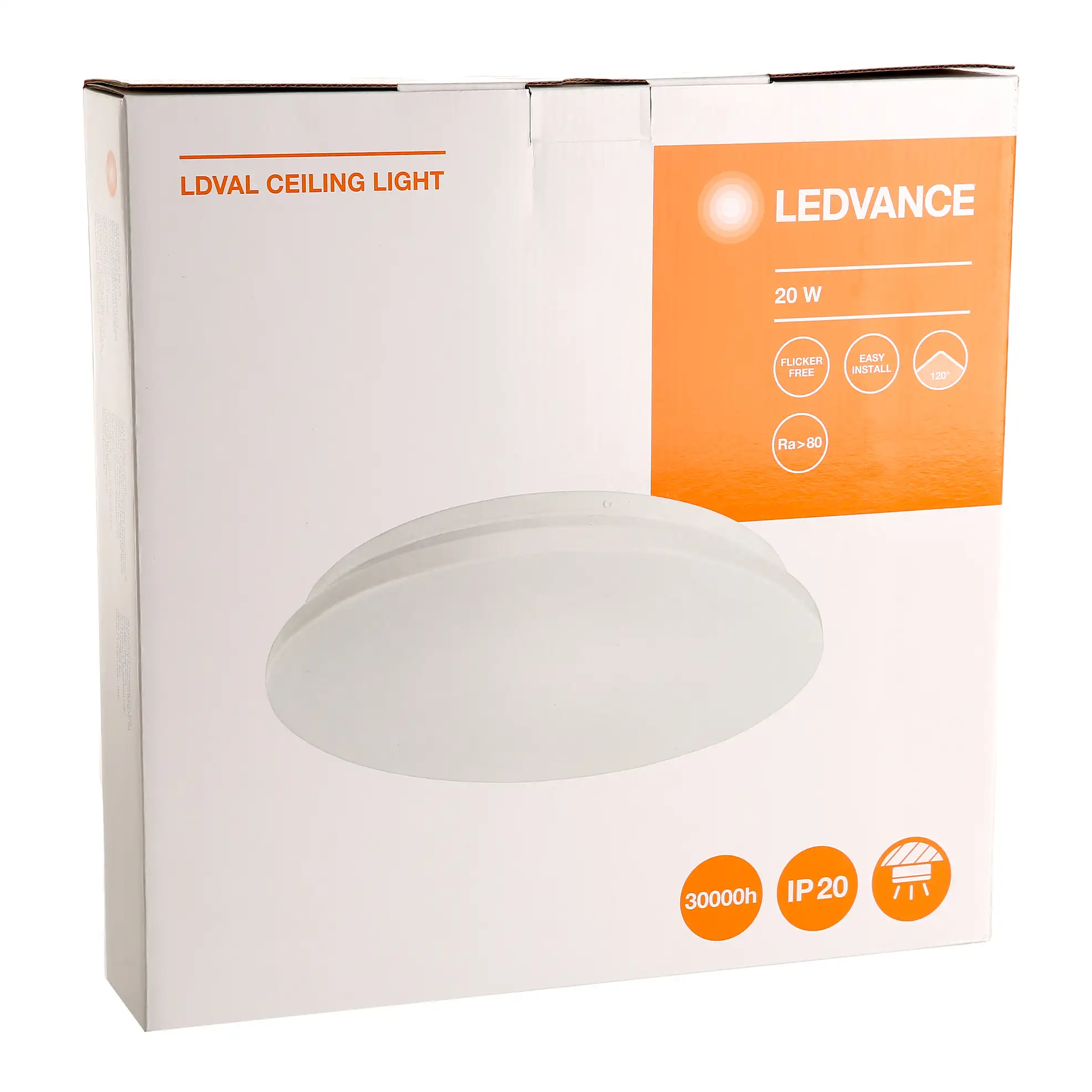 Osram Ledvance LED Ceiling Light (20 W, Warm White)