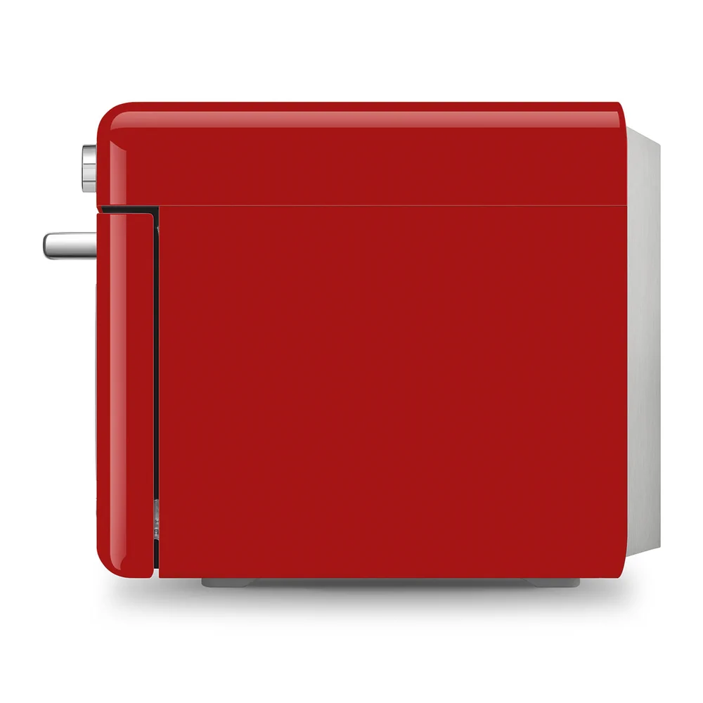 Smeg 50's Style Countertop Multi-Function Oven W/Grill & Steam Function, COF01RDUK (30 L, 1800 W)
