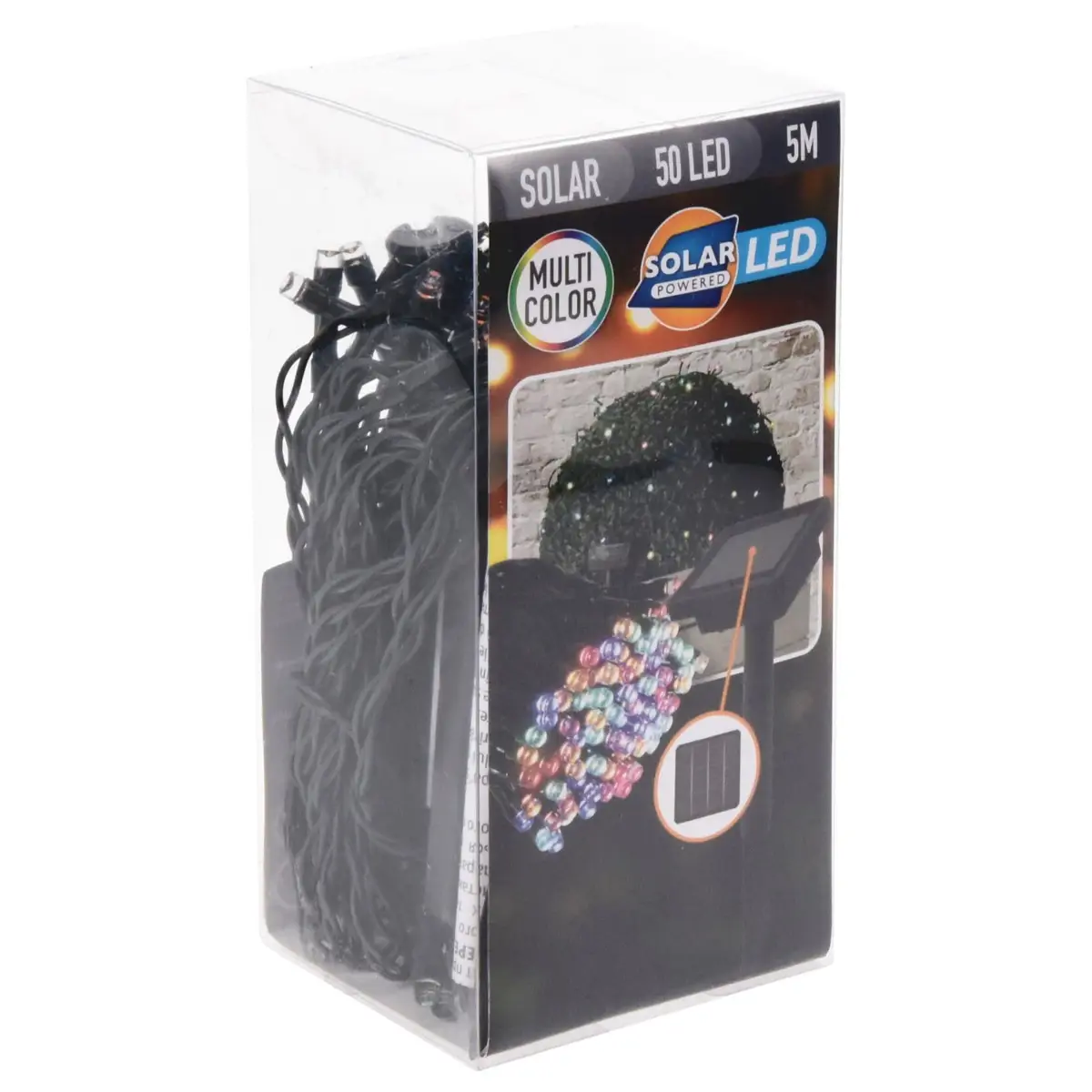 LED Solar Light Chain Solar (Multicolor, 50 Pc.)