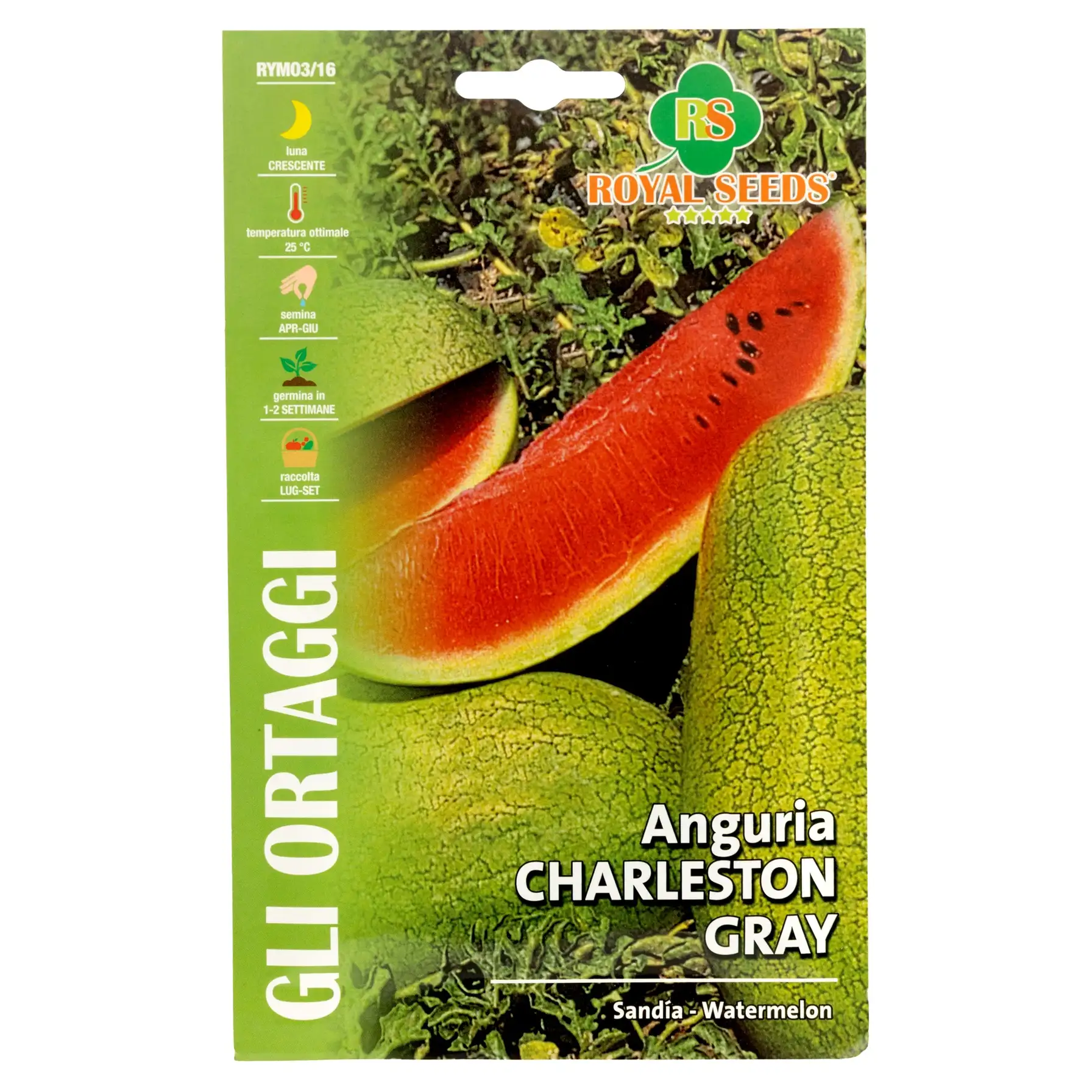 Royal Seeds Charleston Gray Watermelon Seed Pack (4 g)