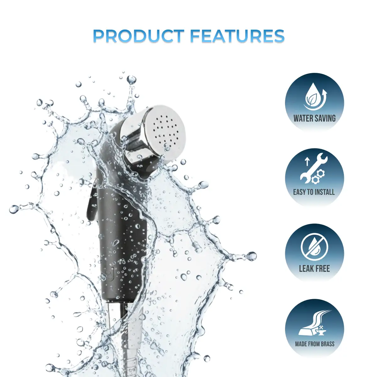 Bold Nero No Leak Shattaf (Black/Silver)