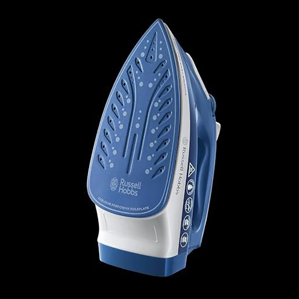 Russel Hobbs Light And Easy Brights Steam Iron W/Ceramic Soleplate, 26483GCC (2400 W)