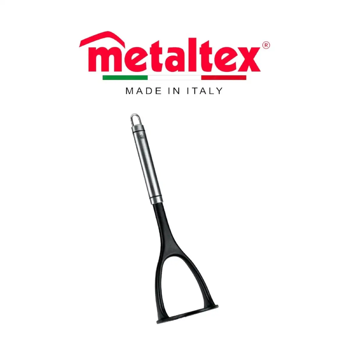 Metaltex Honor Nylon Potato Masher (29 cm, Black)