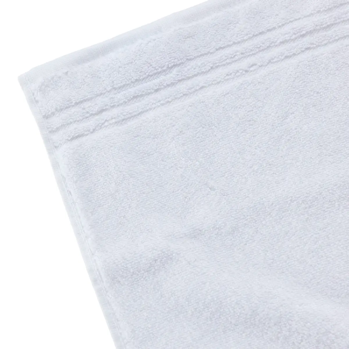 Luxury Cotton Face Towel (White, 33 x 33 cm)