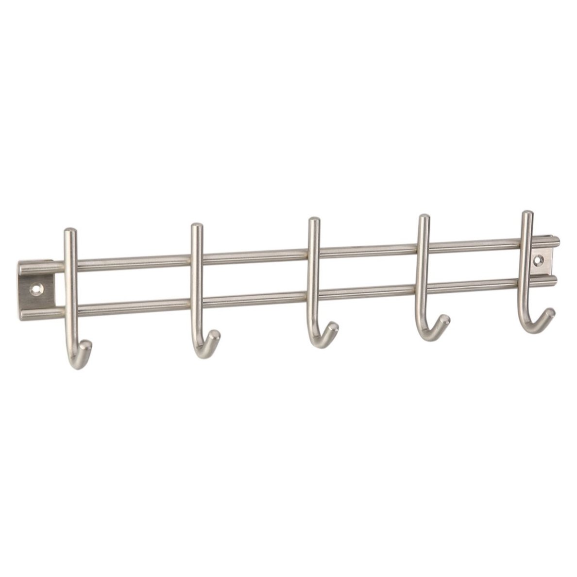 Hettich 5-Hook Coat Rack (Stainless Steel)