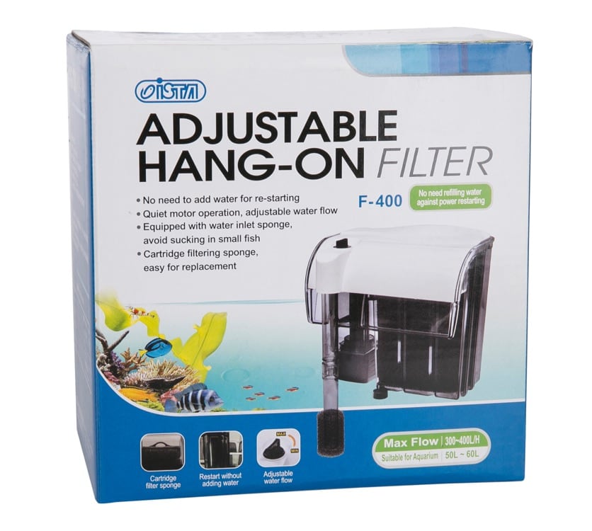 Tzong Adjustable Hang On Filter F-400 (400 L/H)