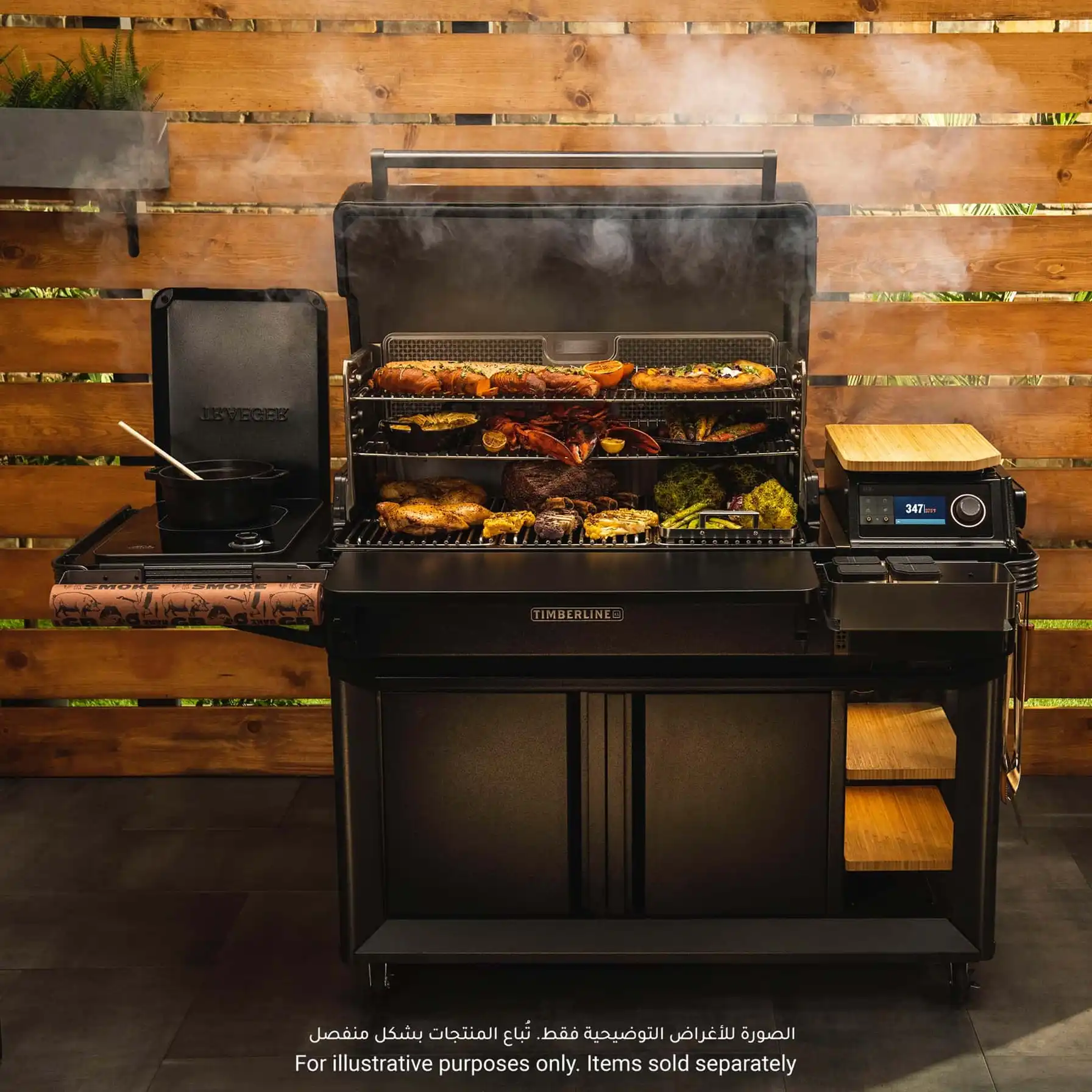 Traeger Timberline XL Wood Pellet Grill, TBB01RLGG