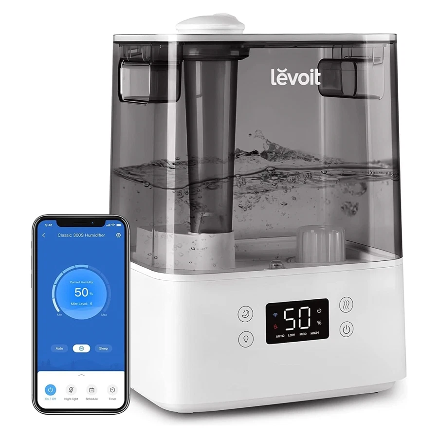 Levoit 300S Smart Humidifier, LUH-A601S-WAE (26 W, 6 L)