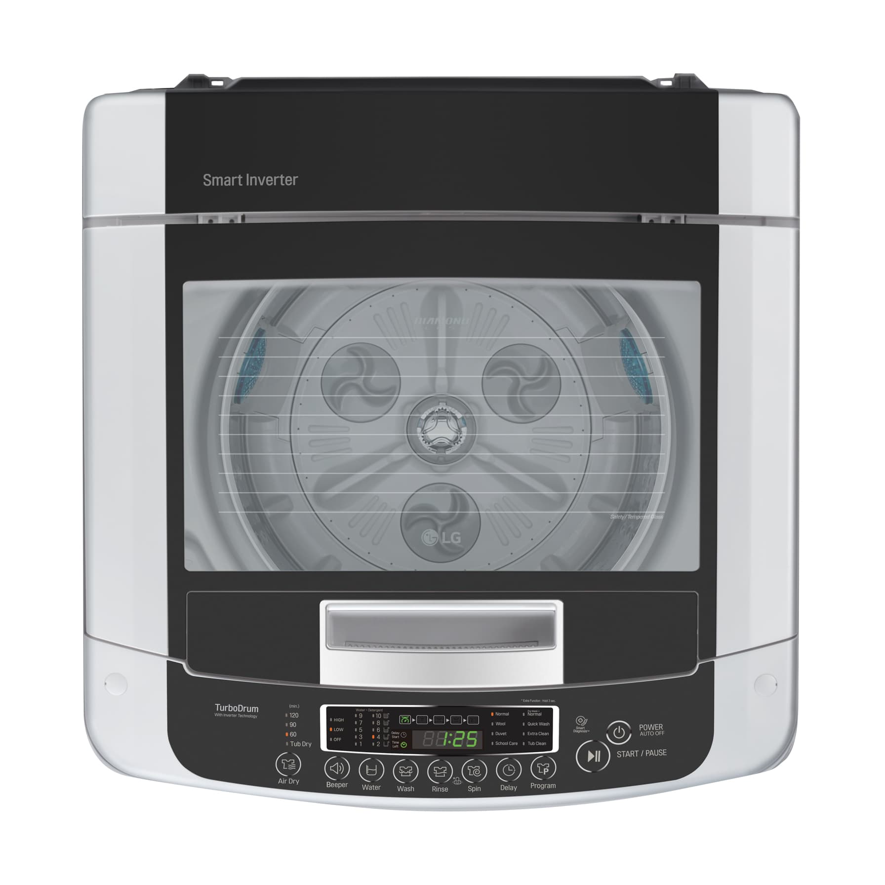 LG 9 Kg Freestanding Top Load Washing Machine, T1369NEHTF