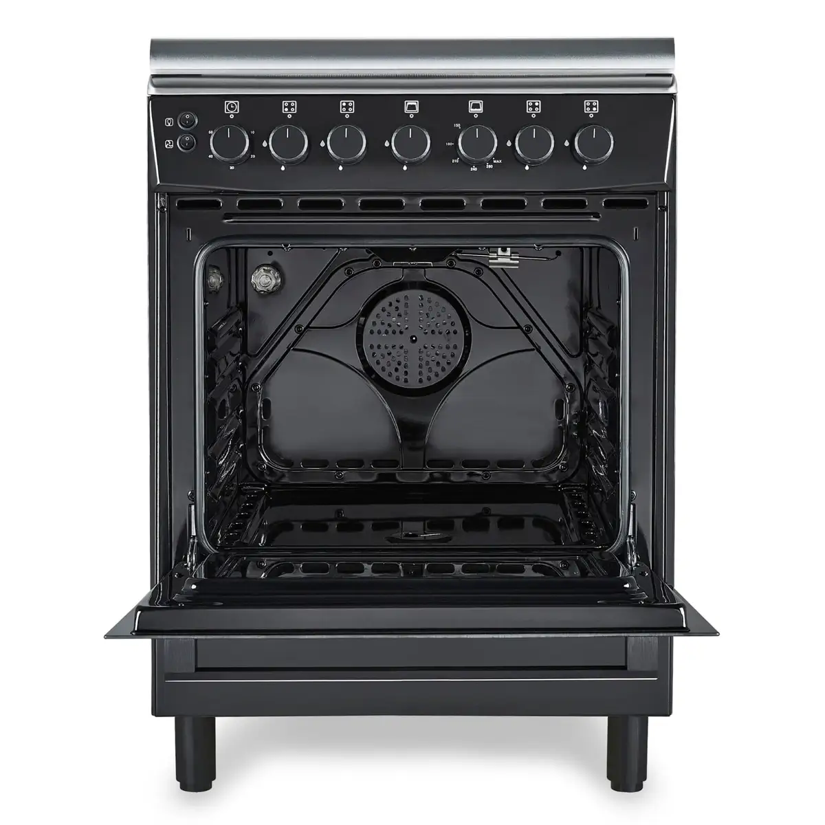 موقد غاز هوفر قائم بذاته بأربعة شعلات، HGC-G604G-RB (‎83 × 68 × 66 سم)