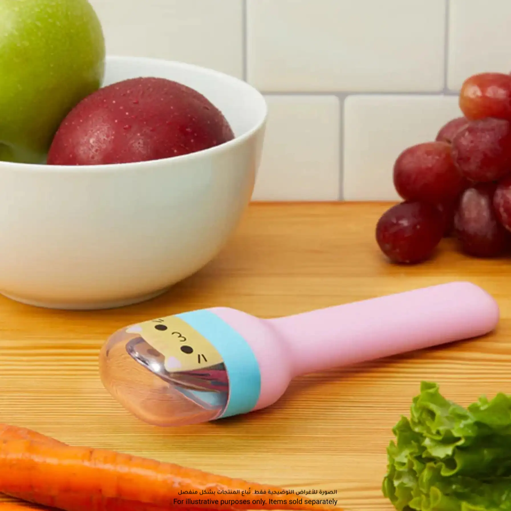 Zoku Kids Kitty Pocket Utensil Set (4 Pc., Multicolor) 