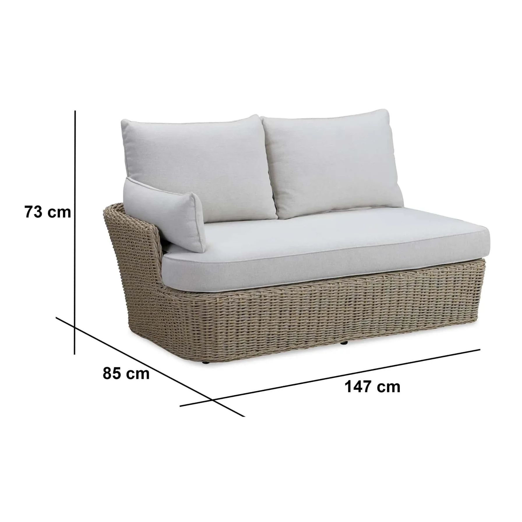 Barany 7-Seater Rattan Outdoor Sofa Set