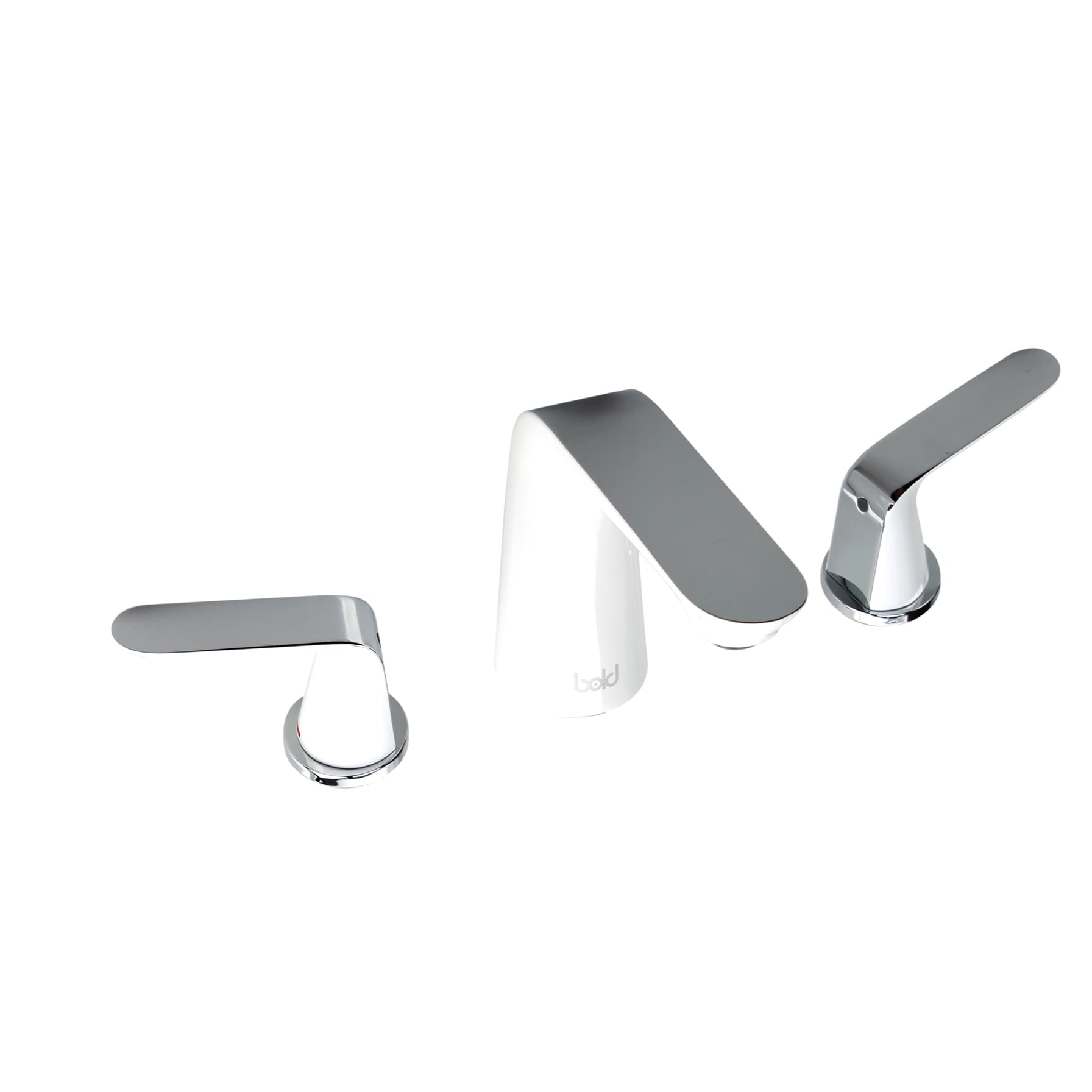 Bold Alexis Dual Handle Wash Basin Mixer (17 x 6 x 13 cm, Chrome)