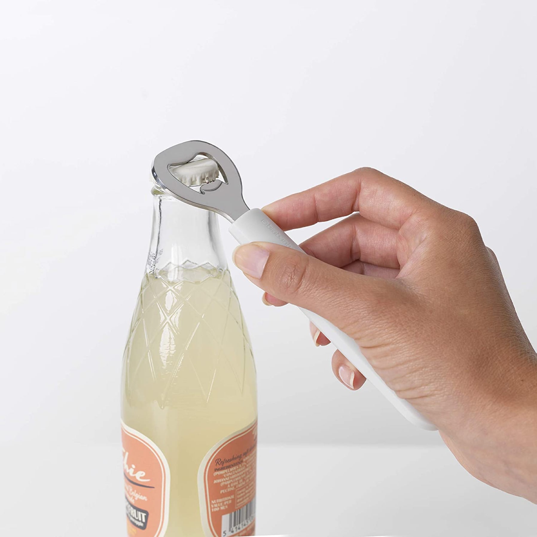 Brabantia Tasty+ Stainless Steel Bottle Opener (1.4 x 4.8 x 15.7 cm)