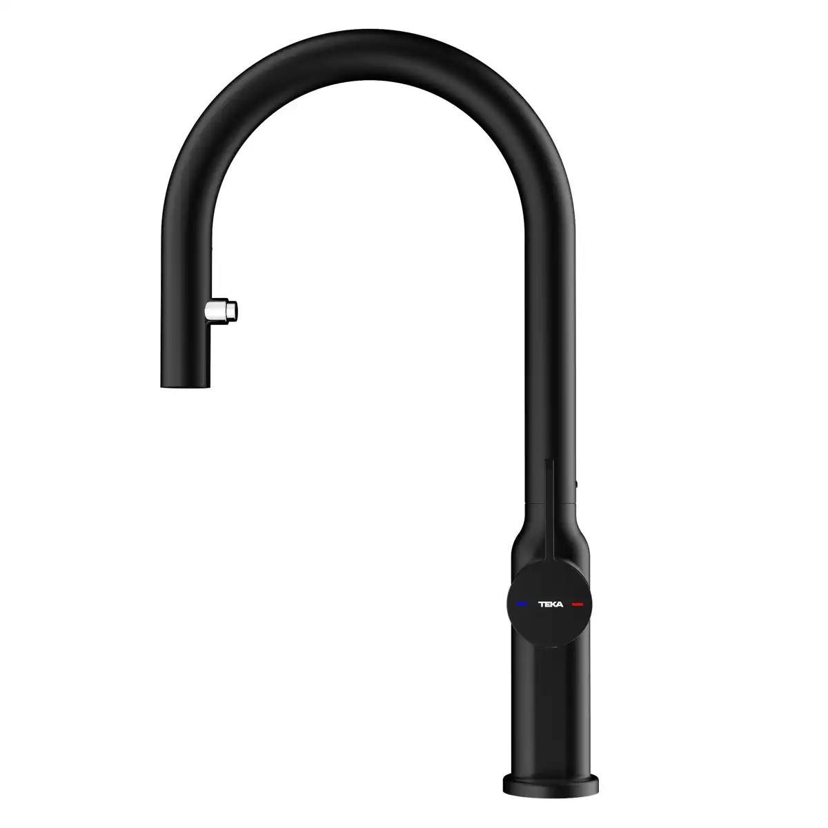 Teka Kitchen Tap W/Pullout Oval Body (Black)