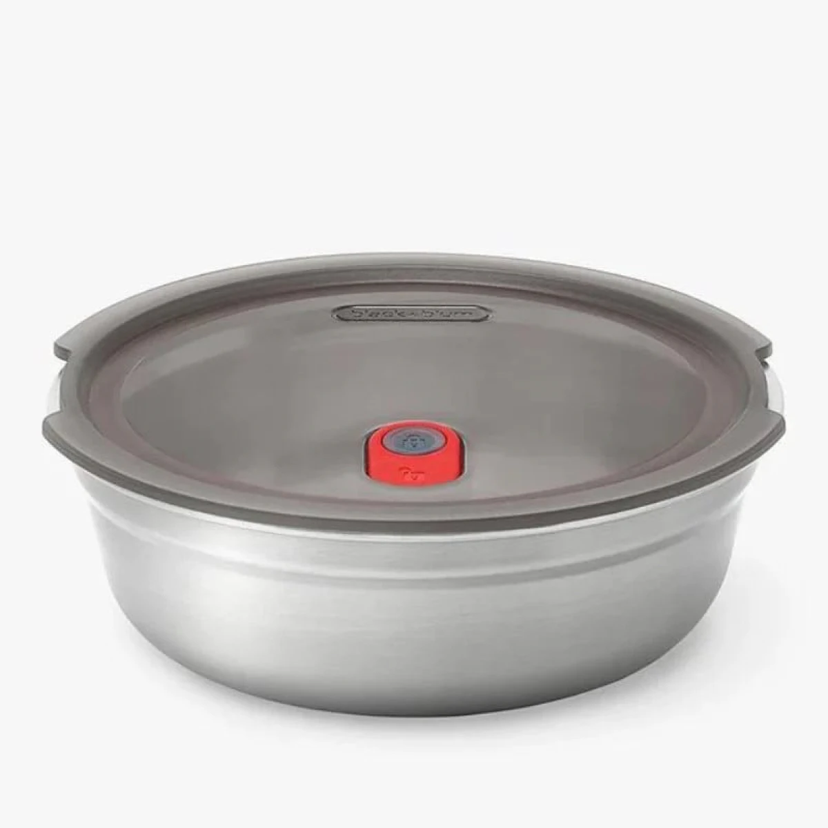 Black + Blum Microwaveable Safe Multifunction Round Stainless Steel Food Box (650 ml)