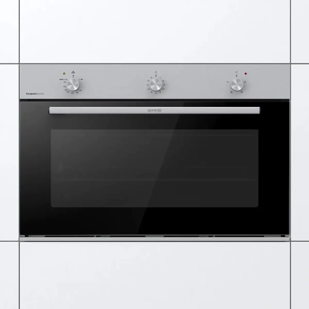 Gorenje Built-In Gas Oven W/Cooling Fan, BOG9822E00X (89.5 x 55.1 x 59.4 cm, 88 L)