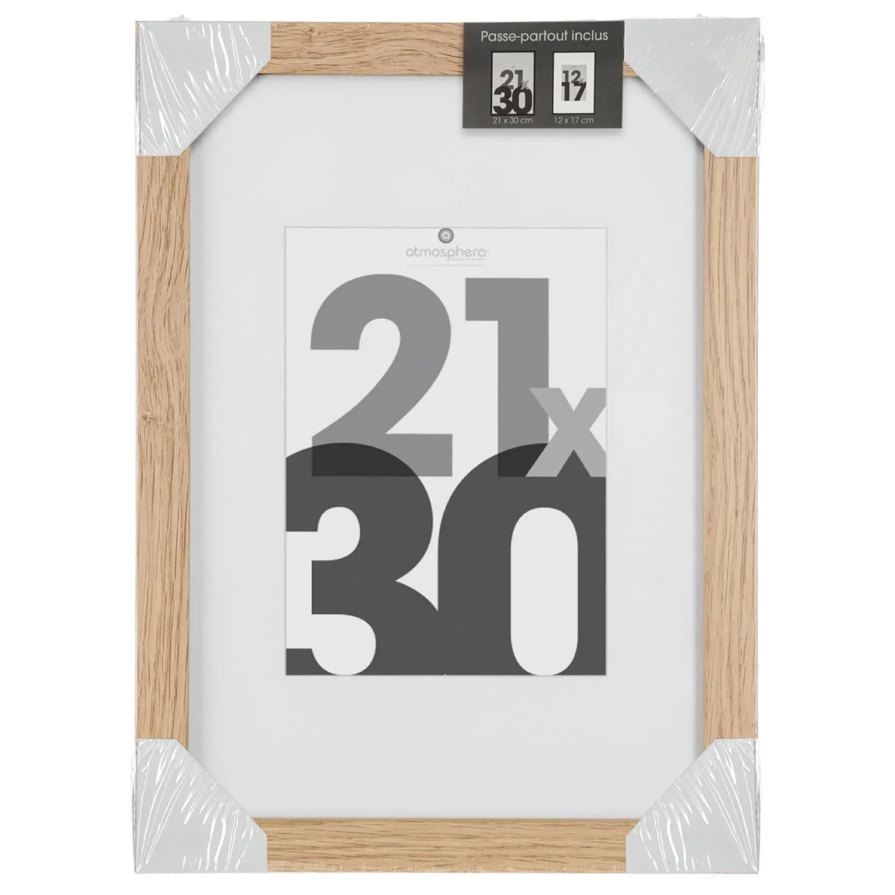 Atmosphera Wooden Photo Frame (21 x 30 cm)