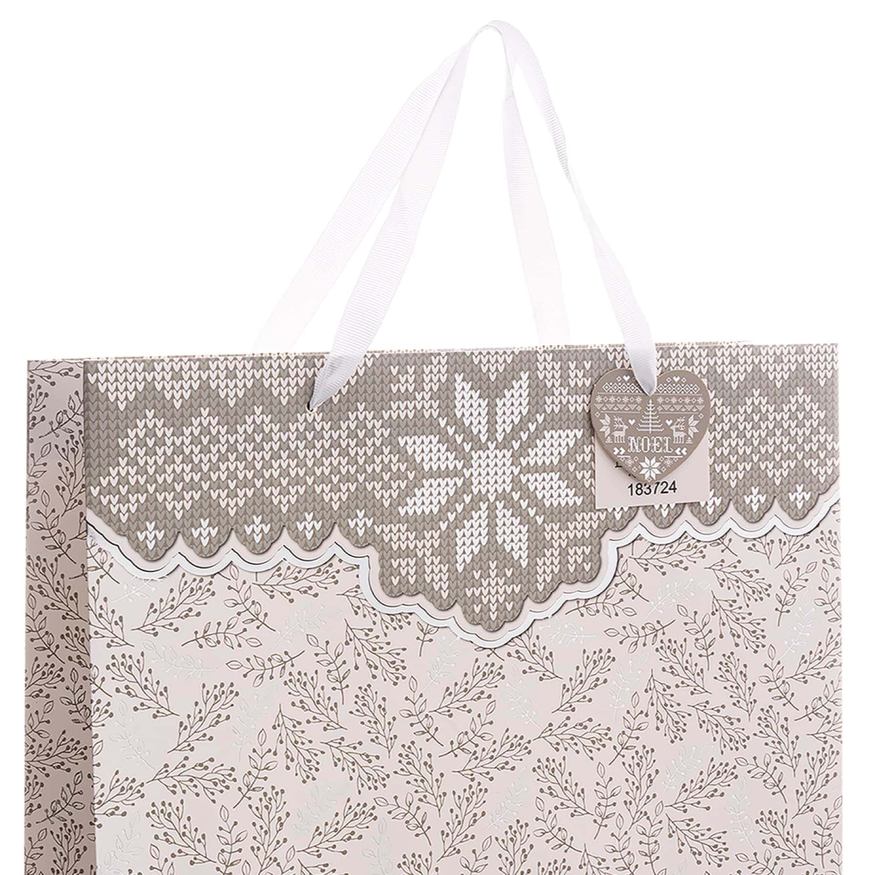 Atmosphera Lapland Paper Gift Bag (33 x 15 x 45.5 cm)