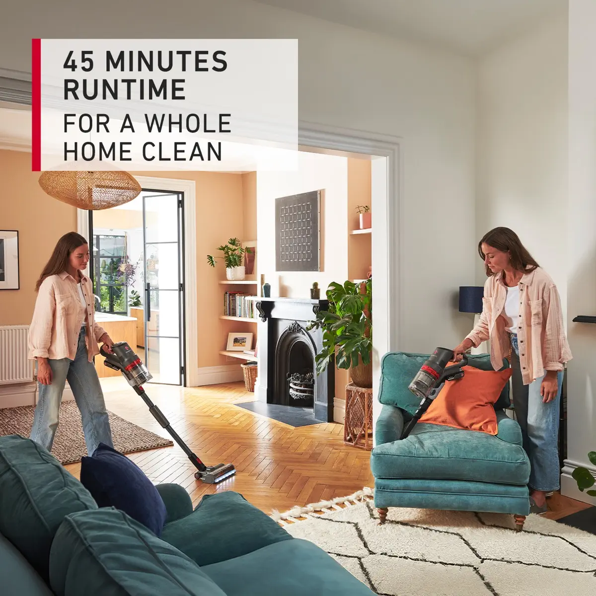 Hoover Home Pro Plus Cordless Vacuum Cleaner, CLSV-HPMA (0.7 L)
