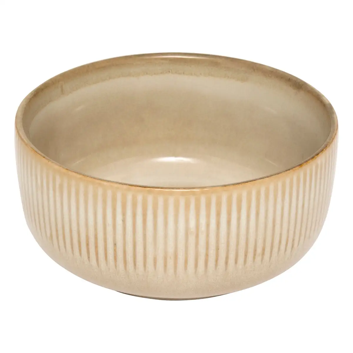 SG Chloe Stoneware Soup Plate (14.2 cm, Beige)