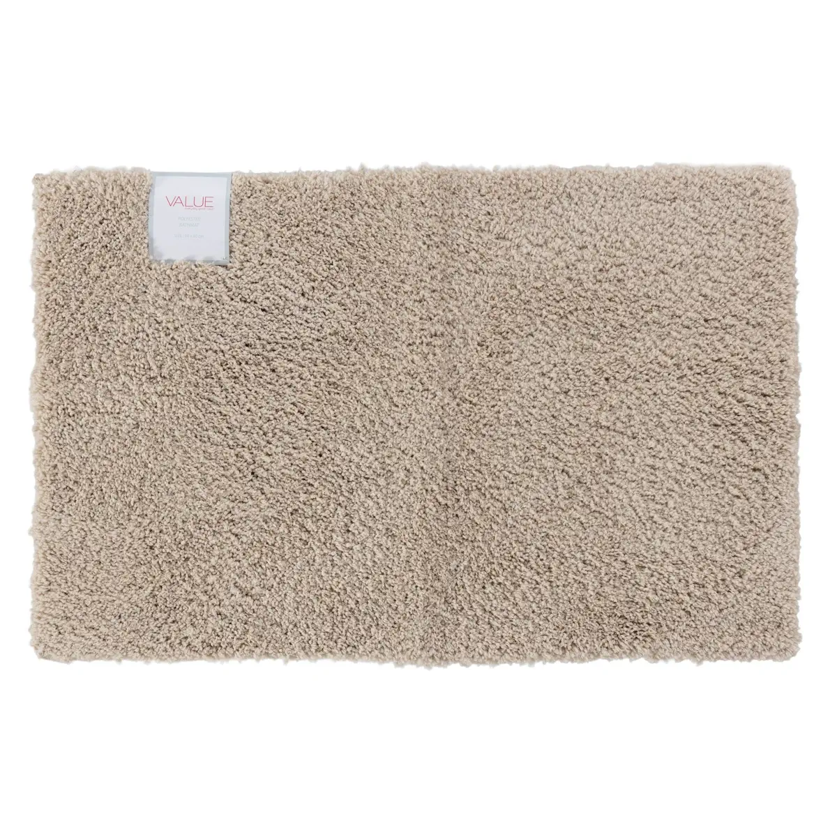 Value Polyster Bathmat (Oatmeal,  50 x 80 cm)