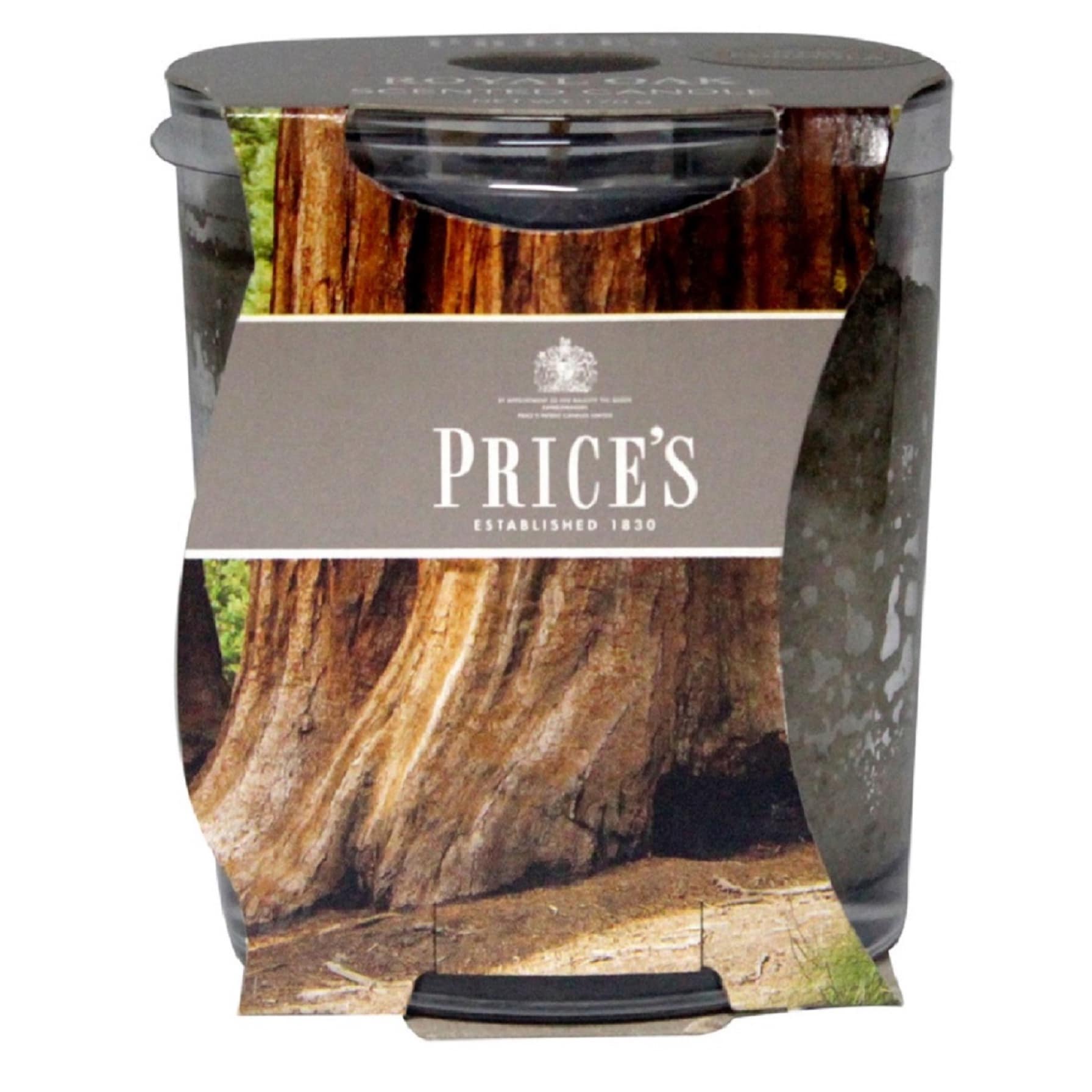 Price's Glass Jar Candle (200 g, Royal Oak) 