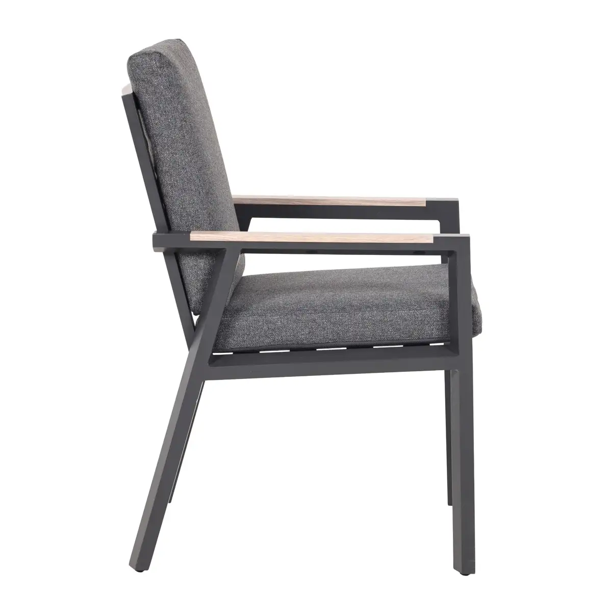 Apollo 6-Seater Aluminum Dining Set W/Cushion (68.5 x 65 x 91 cm)