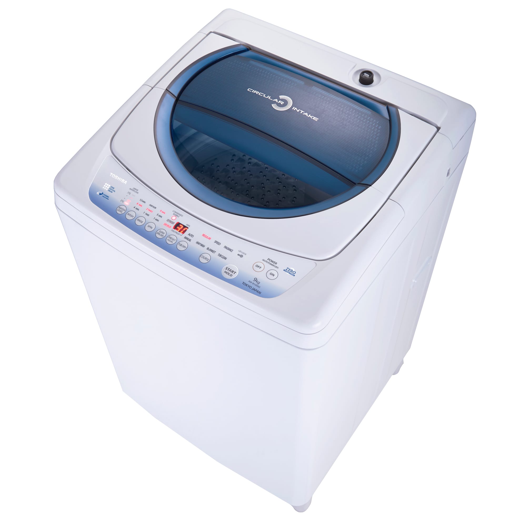 Toshiba AWF1005 Top Load Automatic Washer (9 kg, 770 rpm, White)