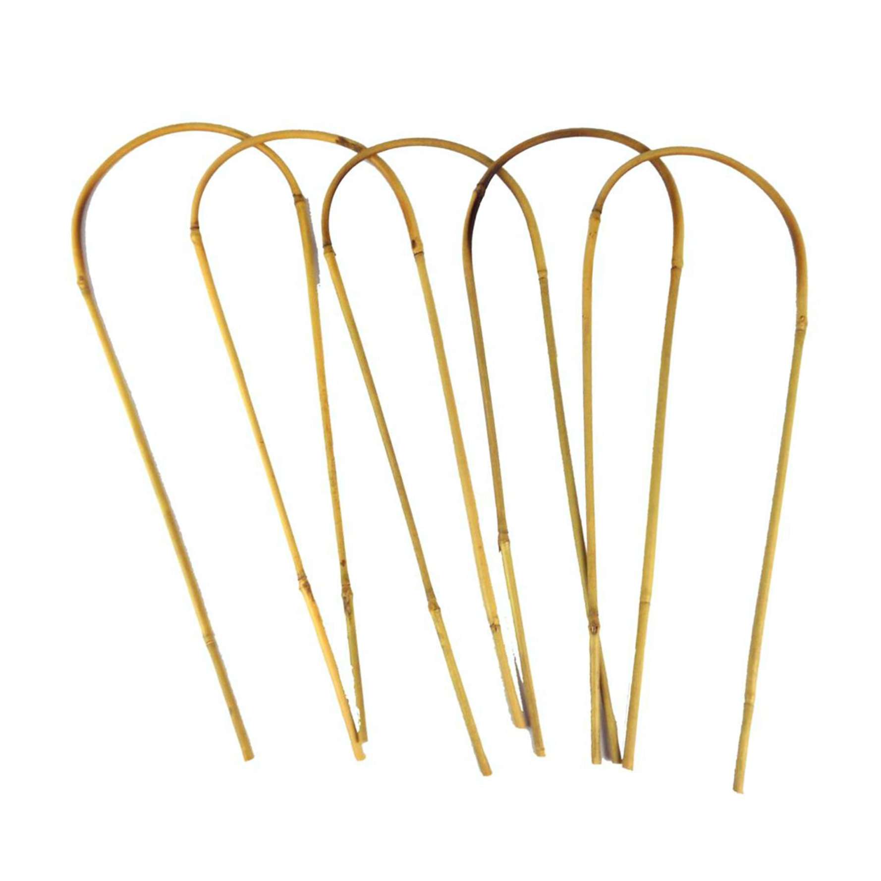 Tildenet Bamboo U-Hoop Plant Support Pack (120 cm, 3 Pc.)