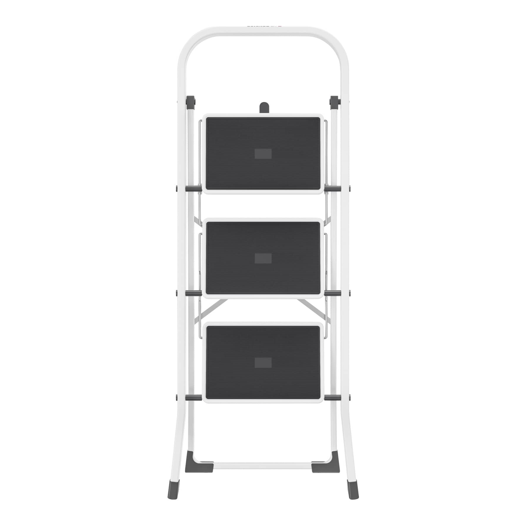 Hailo Basicline 3-Tier Step Ladder (48 x 6 x 116 cm)