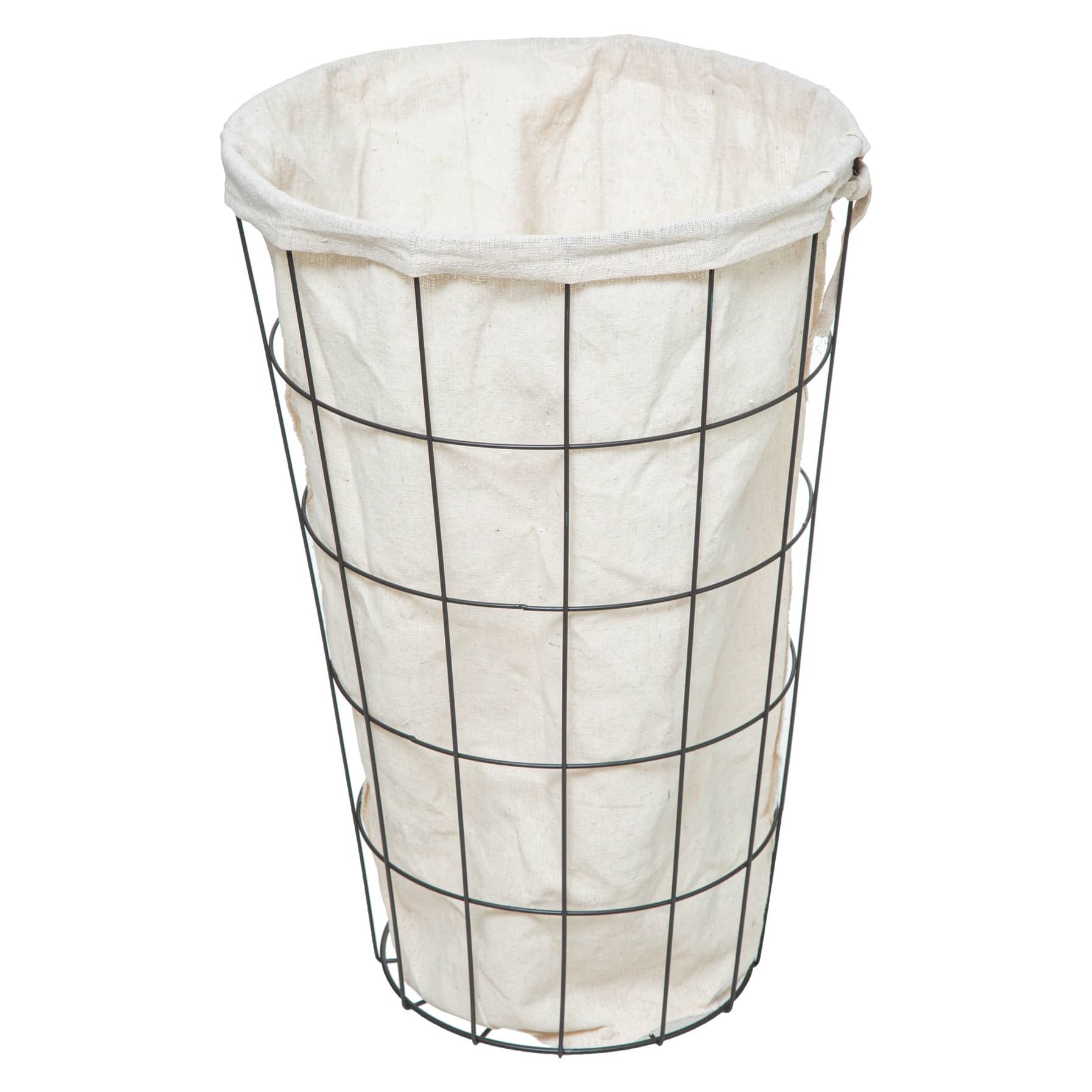 5Five Modern Metal Laundry Basket (38.5 x 38.5 x 57 cm)