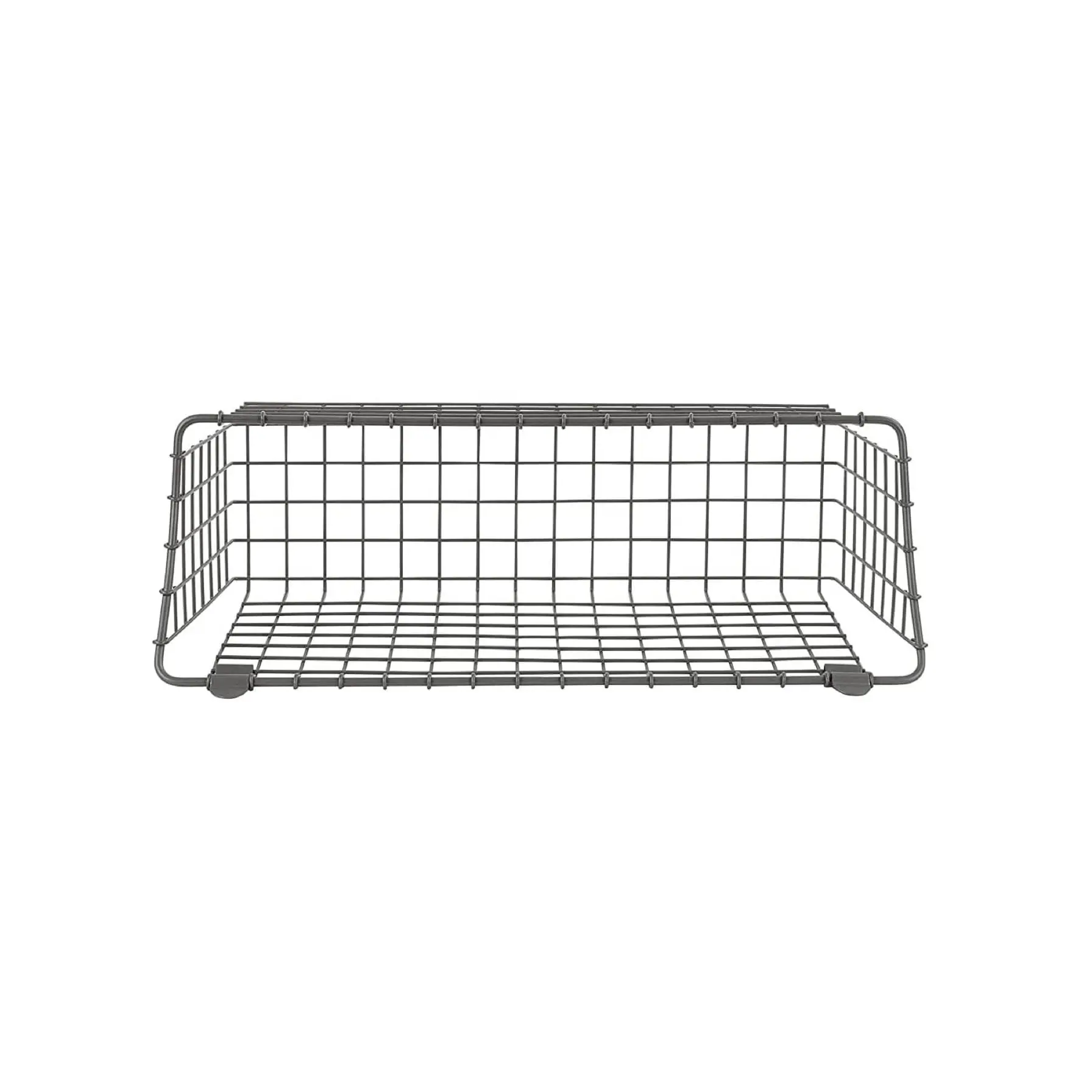 Spectrum Vintage Livingo XL Steel Storage Basket (13.97 x 38.86 x 19.05 cm)
