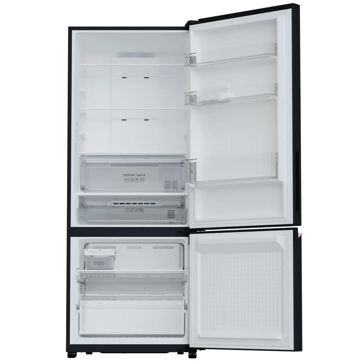 Panasonic Freestanding Bottom Mount Refrigerator, NR-BK468BQKU (450 L)