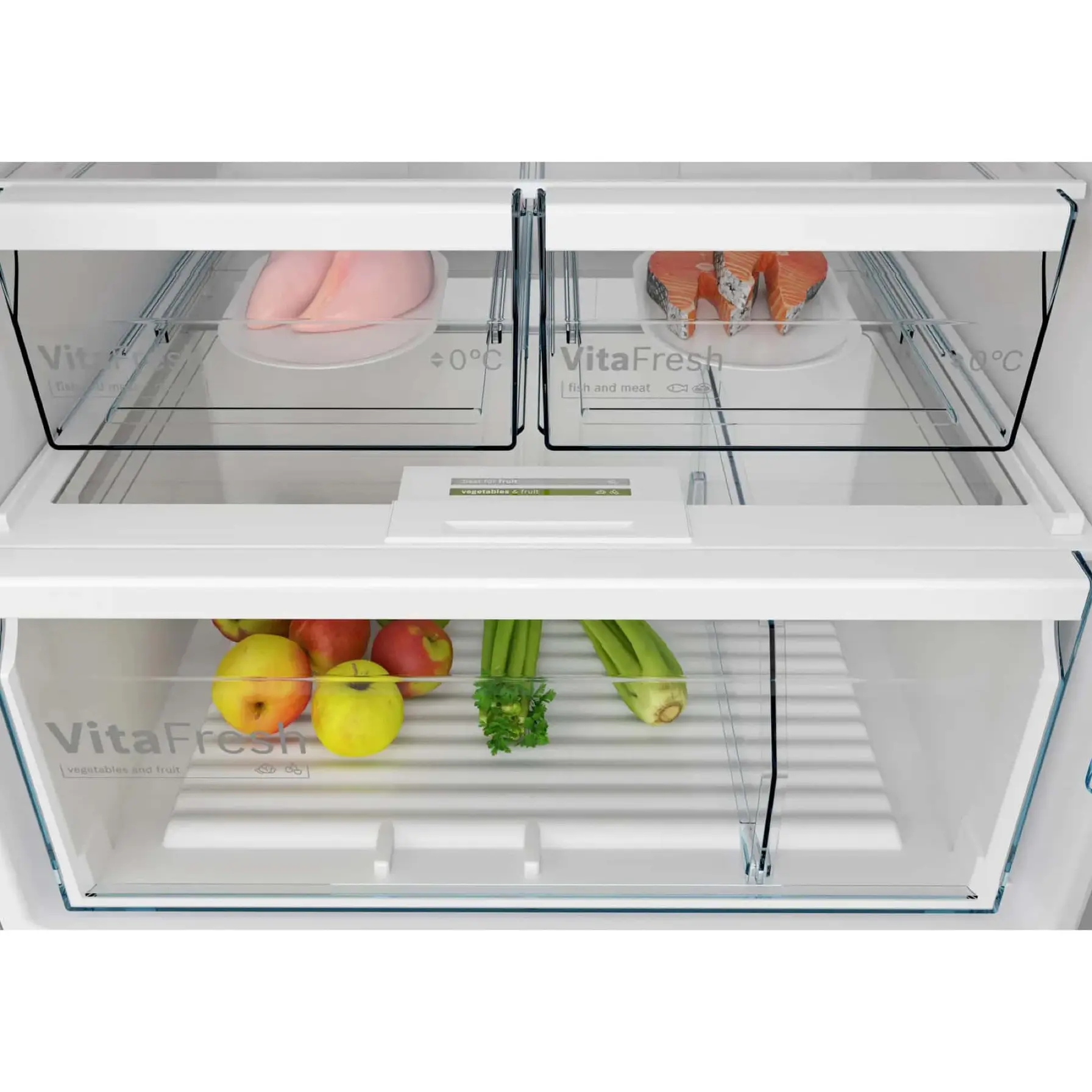 Bosch Series 4 Freestanding Top Mount Refrigerator, KDN56XL31M (522 L)