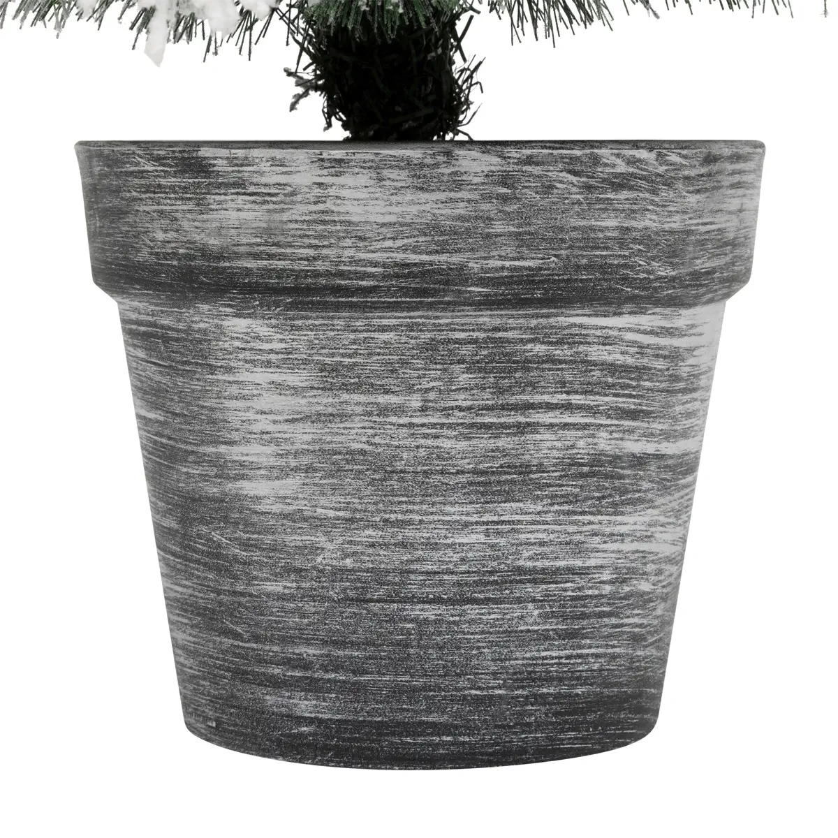 Windy Peak Flocked Artificial Tree (1 m)