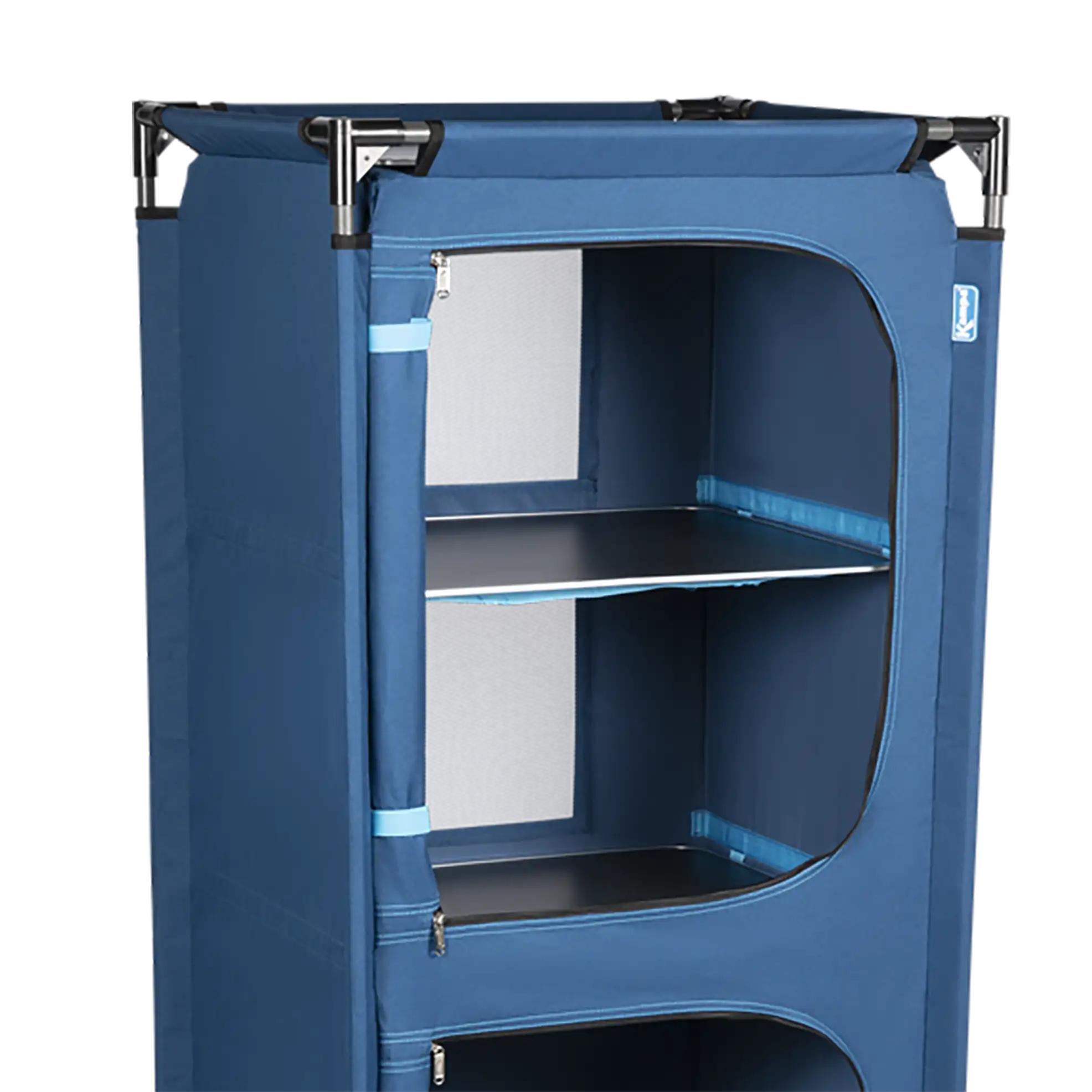 Dometic Kampa Susie 4-Shelf Camping Storage Cupboard (48 x 51 x 59 cm)